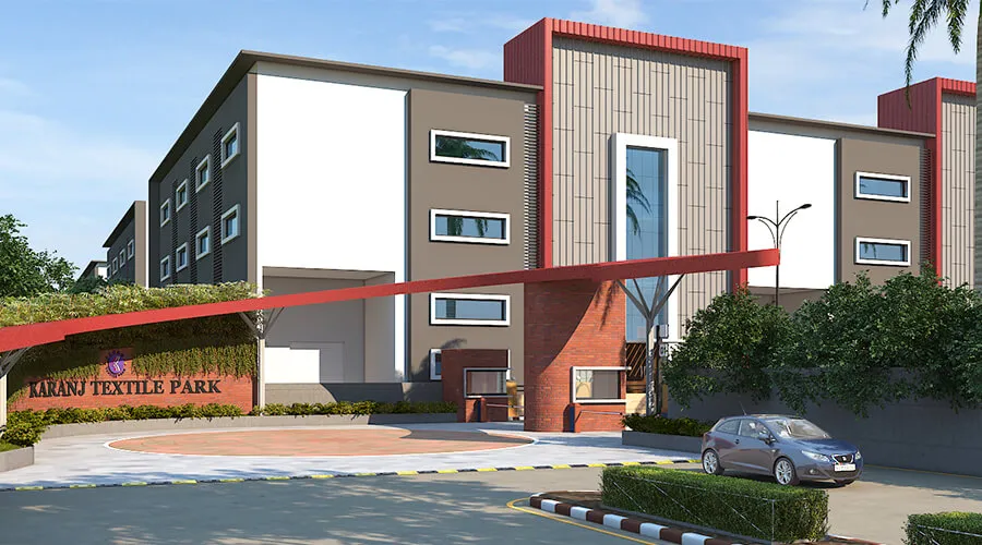 Industrial facility architectural structure designed by ADDA Architects