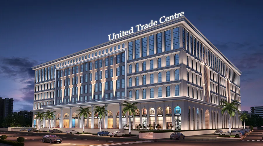Interior architecture layout for commercial complex development