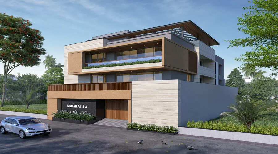 Luxury private residence architecture project showcase
