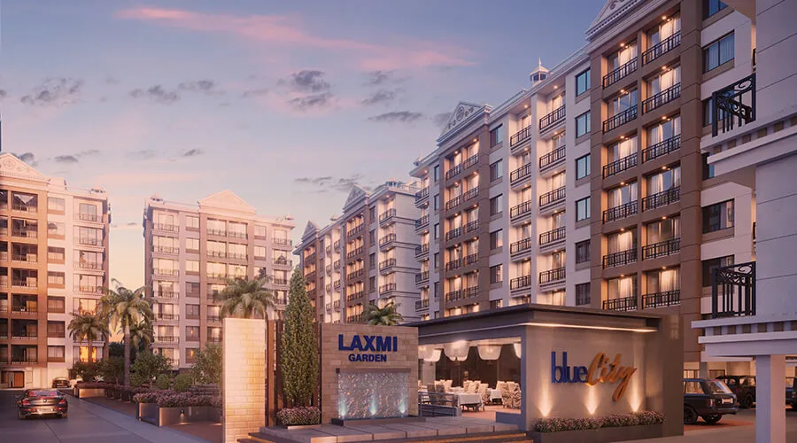Sustainable multi-residential housing architecture site layout